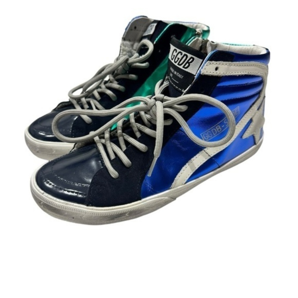 COPY - GOLDEN GOOSE deluxe brand Venezia Slide Distressed Sneakers